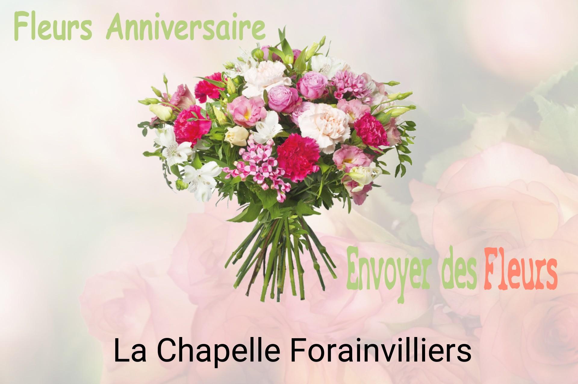Bouquet de fleurs d’anniversaire livré à La Chapelle-Forainvilliers