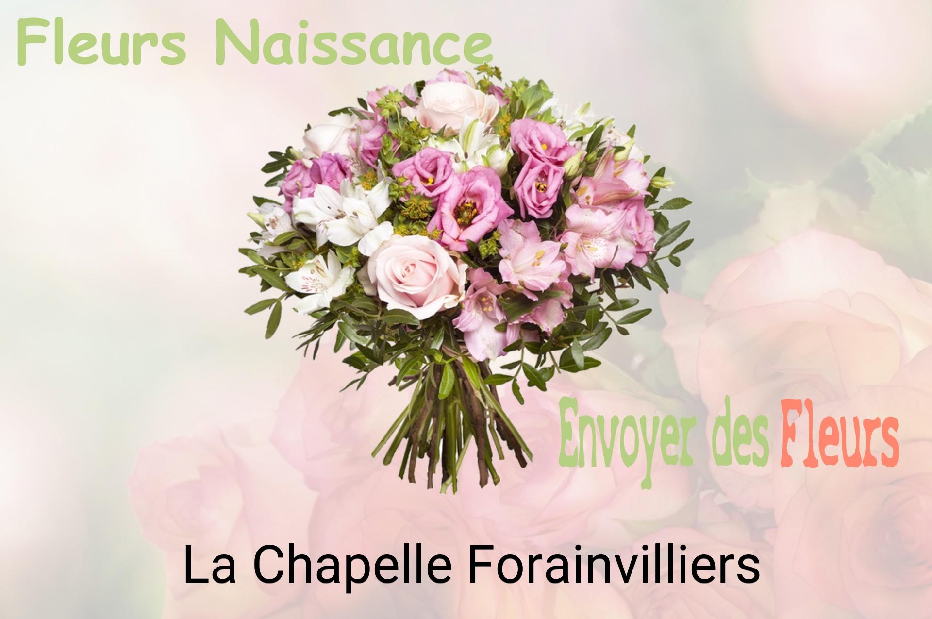 Bouquet de fleurs de naissance livré à La Chapelle-Forainvilliers